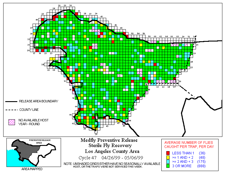 L.A. County Color Map