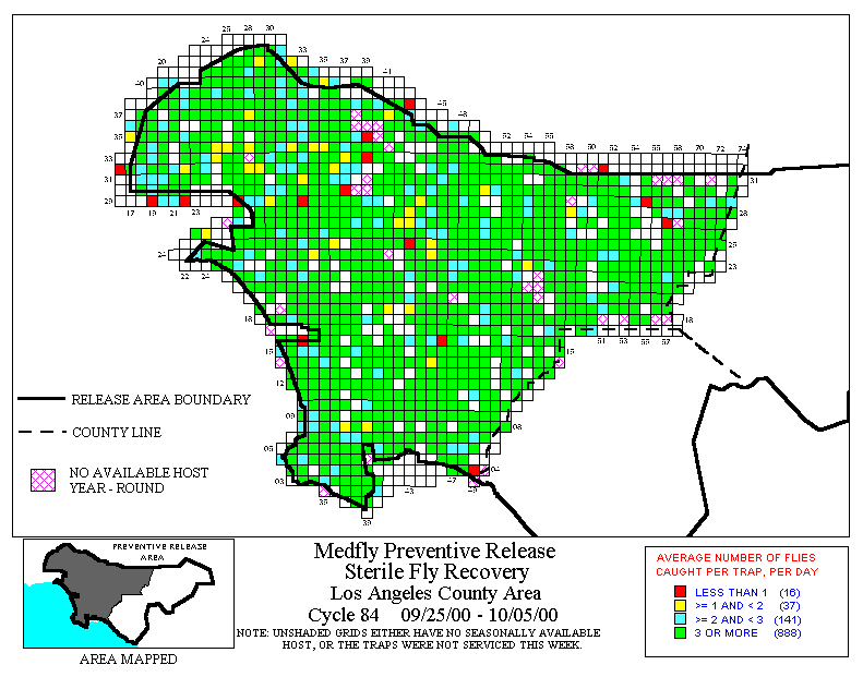 L.A. County Color Map